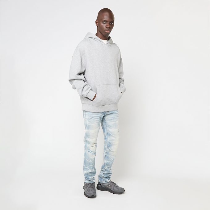 Smoke Rise Crystal Effect Washed Jeans azul 92667 5