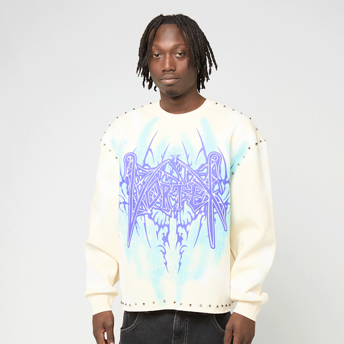 Smoke Rise Ascended Studded Fleece Crewneck bege 92688 1