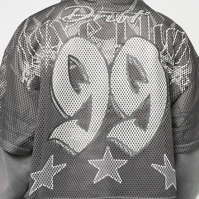 Smoke Rise Luxe Club Mesh 2-FER Hoodie siva 92695 4