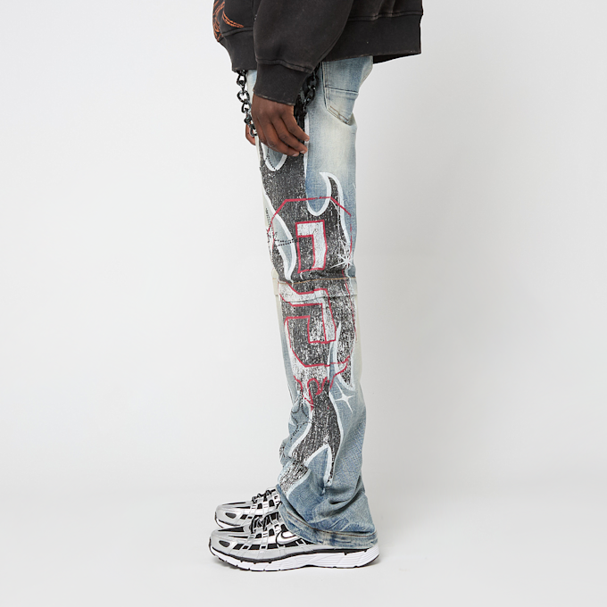 Smoke Rise Unbreakable Jeans niebieski 92694 2