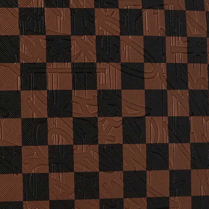 SPRAYGROUND Check 2 Emboss Backpack castanho 92719 8