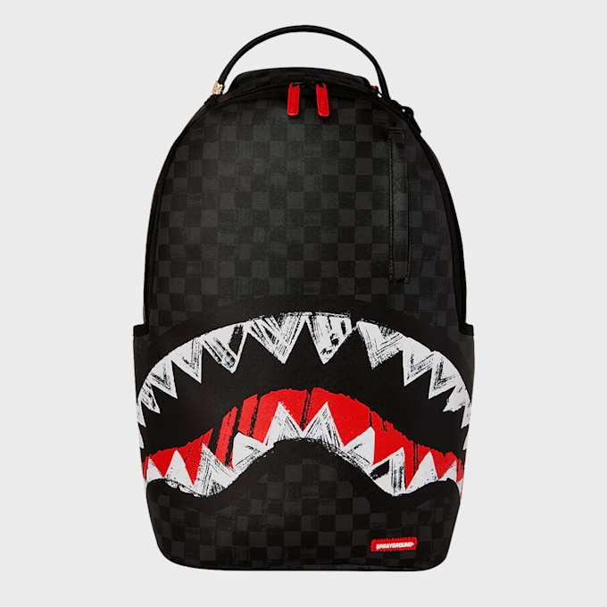 SPRAYGROUND Scribble Shark Backpack gris 92720 1