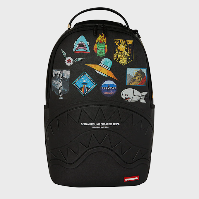SPRAYGROUND Cargo Patches Backpack negro 92723 1