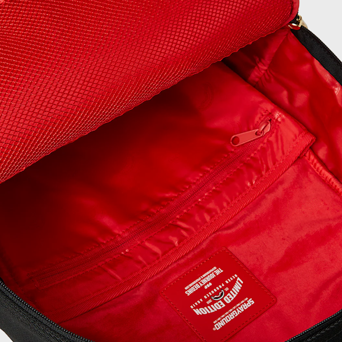 SPRAYGROUND Shark Central Knit Backpack preto 92724 7