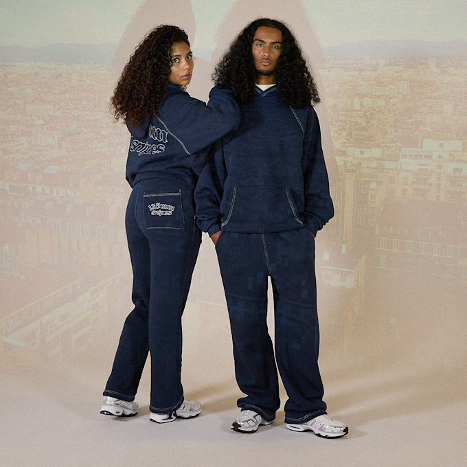 125mm x SNIPES Oversized Sweatpants niebieski 92768 7