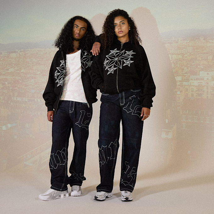 125mm x SNIPES Straight Leg Raw Denim 125mm x SNIPES bleu 92770 8