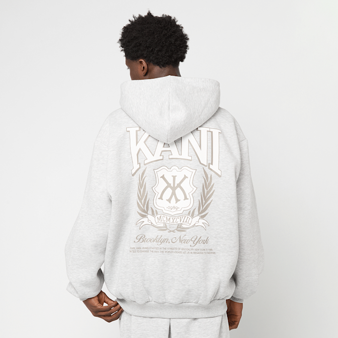 Karl Kani Kani Script Emblem Zip Hoodie siva 92805 1