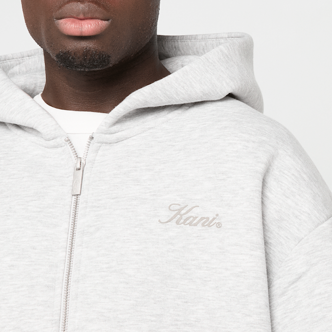 Karl Kani Kani Script Emblem Zip Hoodie szary 92805 3