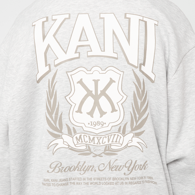 Karl Kani Kani Script Emblem Zip Hoodie siva 92805 4