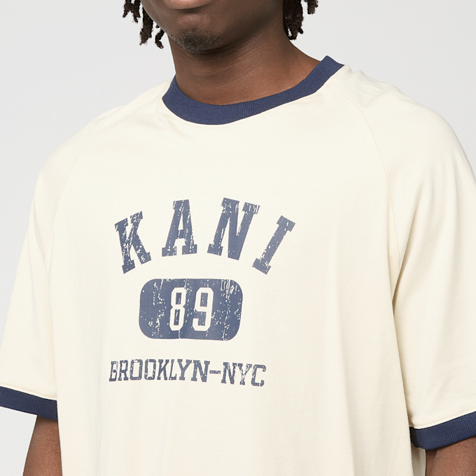 Karl Kani College Regular Raglan T-Shirt beige 92863 3
