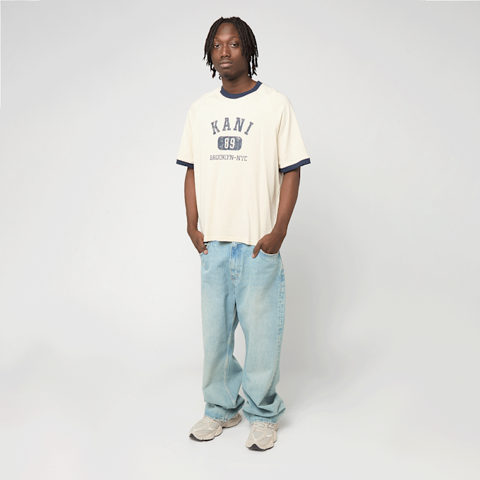 Karl Kani College Regular Raglan T-Shirt beige 92863 4