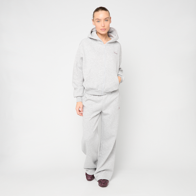 Karl Kani Script Print Zip Hoodie siva 92875 5