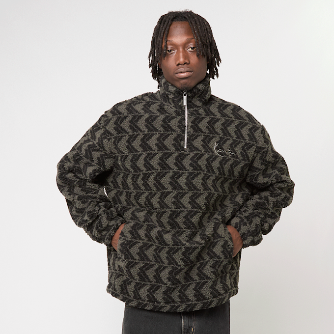 Karl Kani Metal Signature Monogram Teddy Troyer cinzento 92867 1