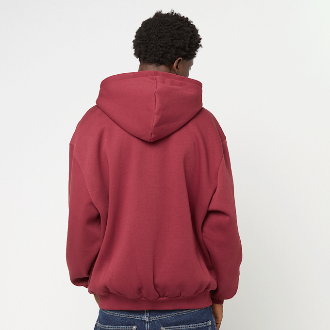 Karl Kani Small Signature Essential Oversized Zip Hoodie crvena 92862 2