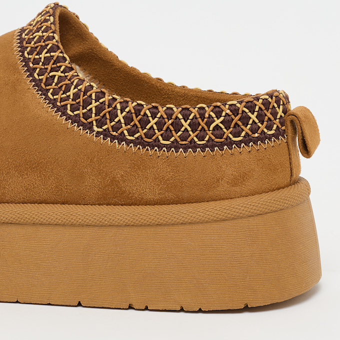 Decibel Liorah Plateau Leather Slide smeđa 92886 7