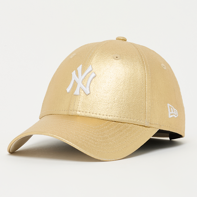 New Era Female 9Forty Metallic MLB New York Yankees zlatna 92969 1
