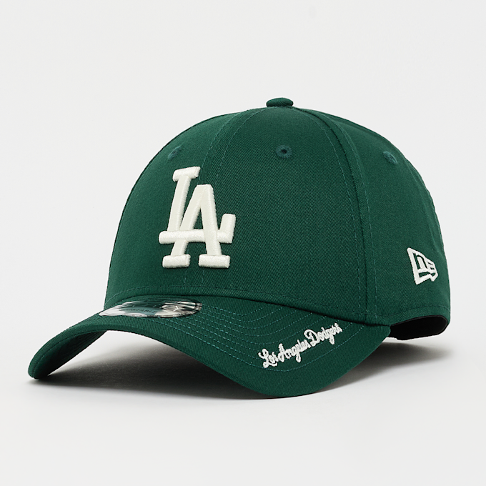 New Era 9Forty Visor Script MLB Los Angeles Dodgers zelena 92970 1