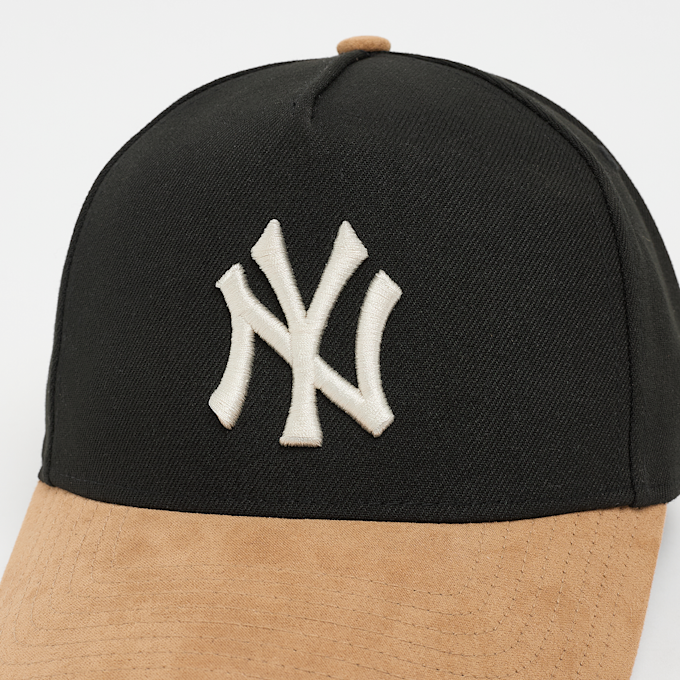 New Era 9Forty E-Frame Suede Visor MLB New York Yankees zwart 92979 4