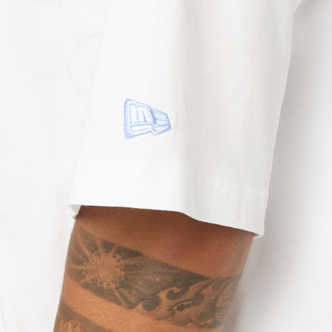 New Era Floral Oversized Tee branco 93055 4