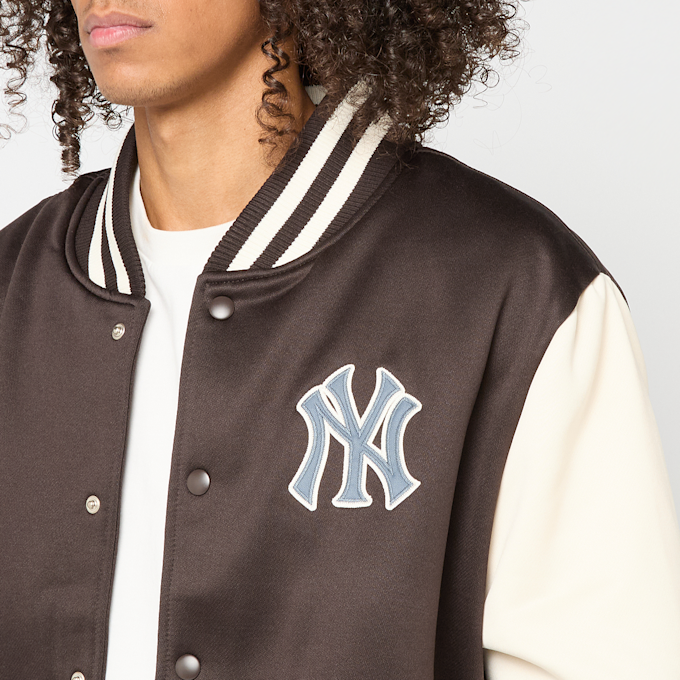 New Era MLB Bomber Jacket New York Yankees braun 93049 3