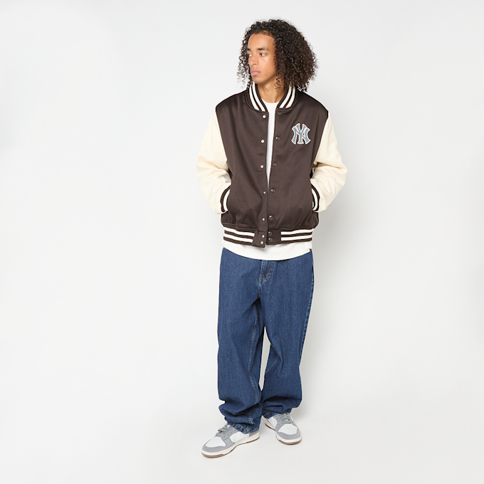 New Era MLB Bomber Jacket New York Yankees brązowy 93049 5