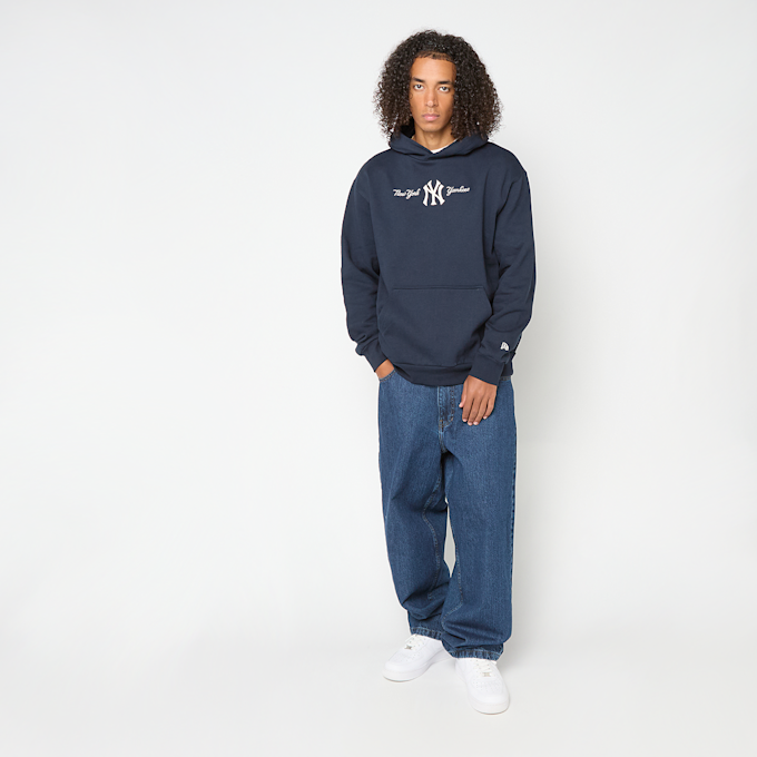 New Era MLB Graphic Oversized Hoodie New York Yankees bleu 93052 5