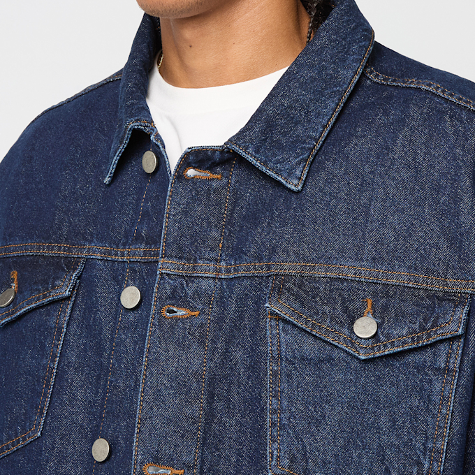 Decibel Cropped Denim Jacket plava 93070 3