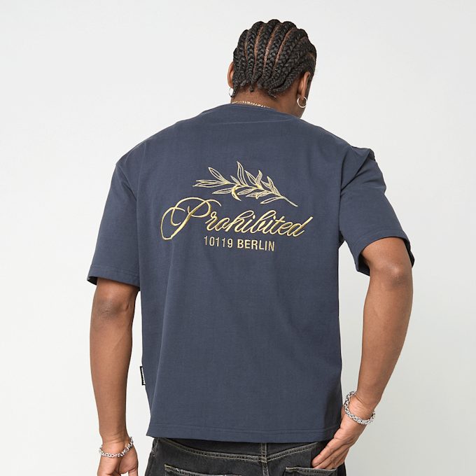 Prohibited Leaf Tee blau 93075 1