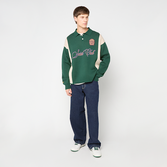 Prohibited Contrast Clubhouse Knit vert 99574 4