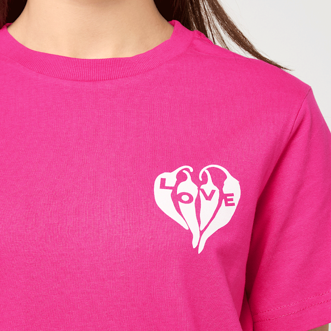 Miss Tee Spicy Heart Tee rosa 93099 3