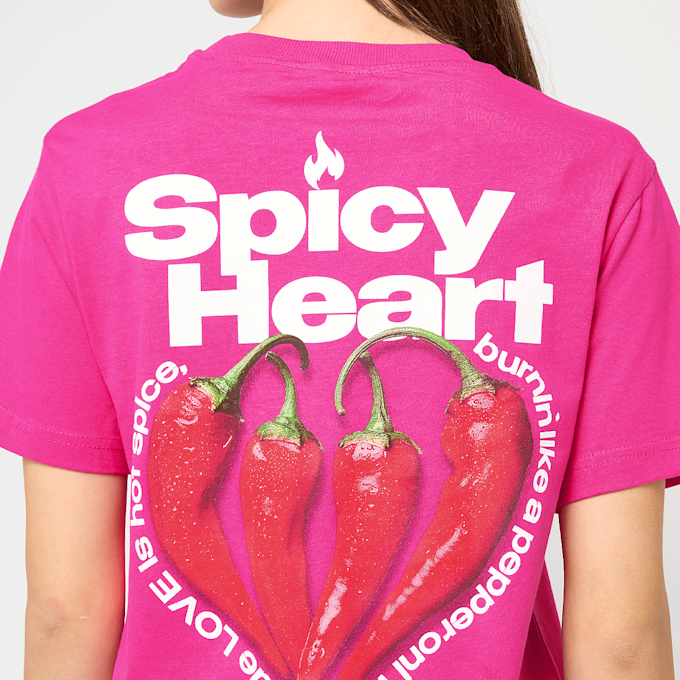 Miss Tee Spicy Heart Tee różowy 93099 4