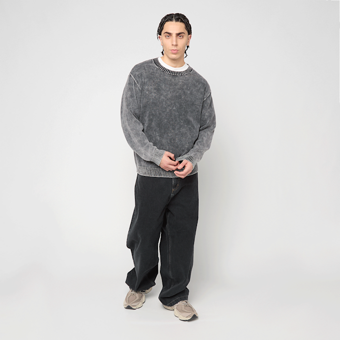 Decibel Washed Knit Sweater grijs 96217 3