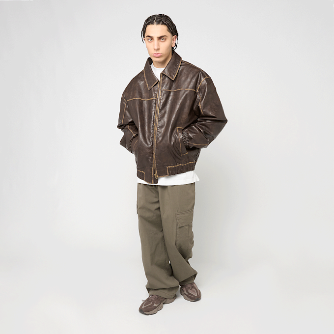 Decibel Bomber Jacket marrón 93101 4