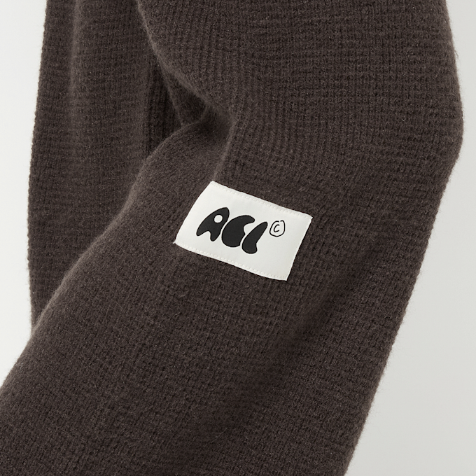 Another Cotton Lab Another Wide Leg Knit Pant braun 93112 4