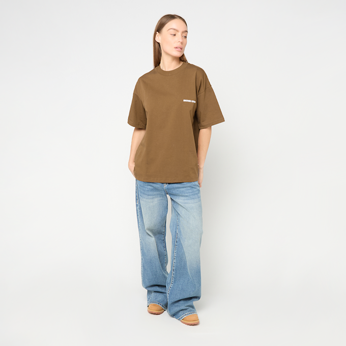 Another Cotton Lab Yoga & Tequila T-Shirt zielony 93116 5