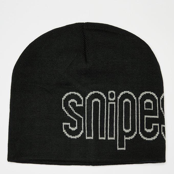 SNIPES Outline Seasonal Logo Skully Beanie schwarz 93134 1