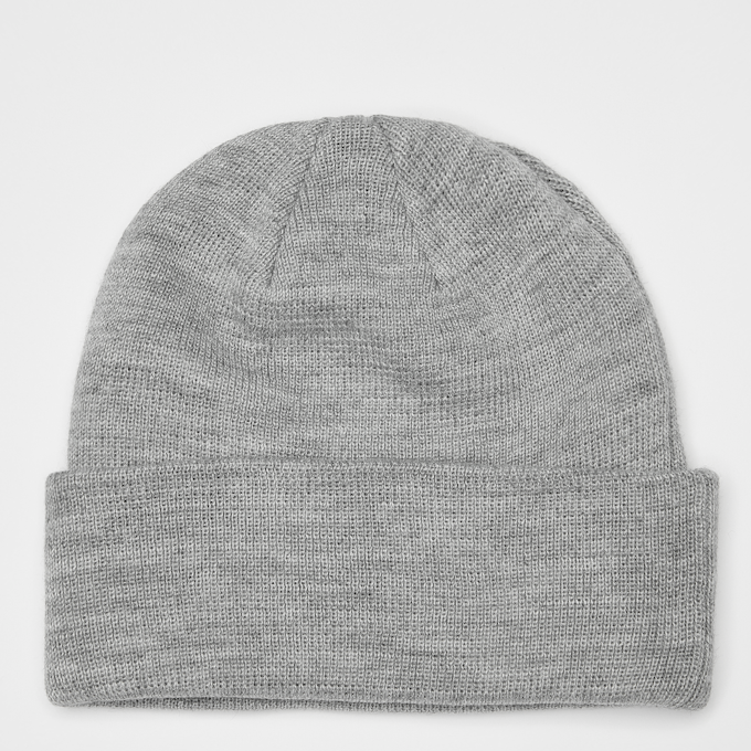 SNIPES Woven Label Basic Logo Beanie cinzento 93133 2