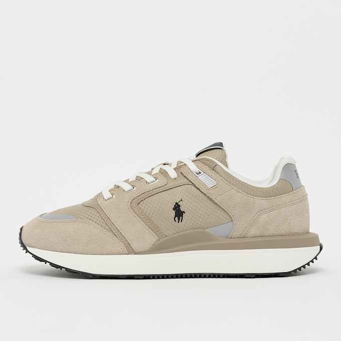 Polo Ralph Lauren Train 89 Suede-Paneled Sneaker beige 93310 1
