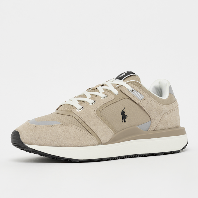 Polo Ralph Lauren Train 89 Suede-Paneled Sneaker beige 93310 2