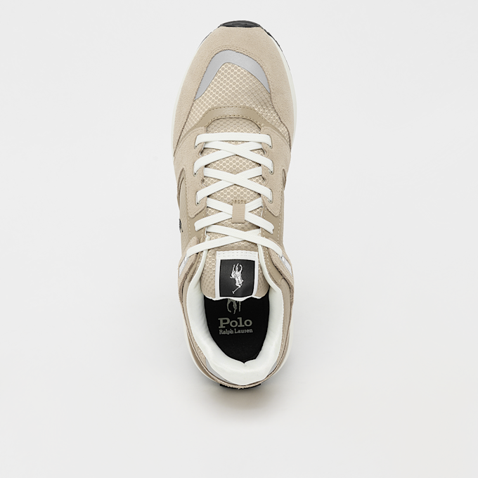 Polo Ralph Lauren Train 89 Suede-Paneled Sneaker beige 93310 5