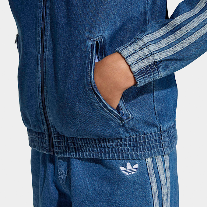 adidas Originals Firebird Denim Tracktop blauw 93348 4