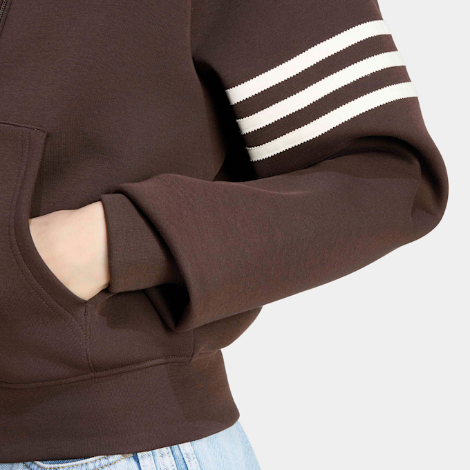 adidas Originals Neuclassics Fullzip Hoodie marrone 93420 4