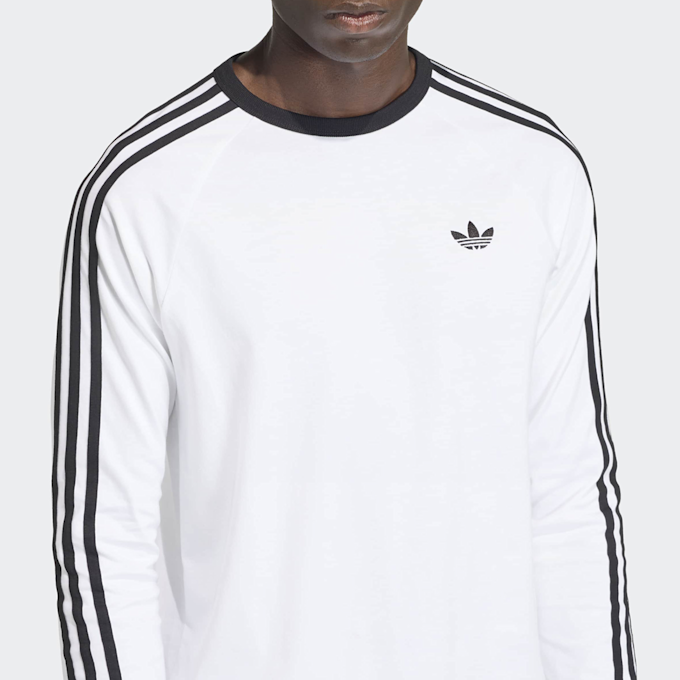 adidas Originals 3-Stripes Longsleeve Tee blanc 93390 3