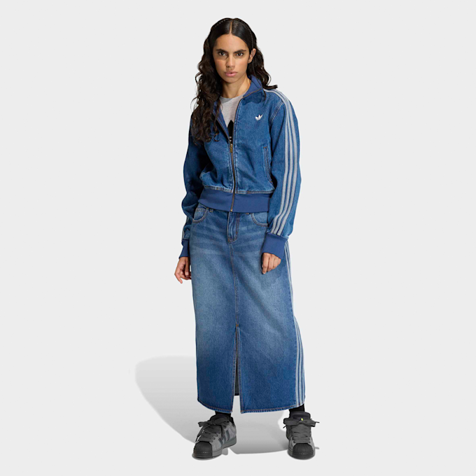 adidas Originals Firebird Track Top Denim bleu 93414 5