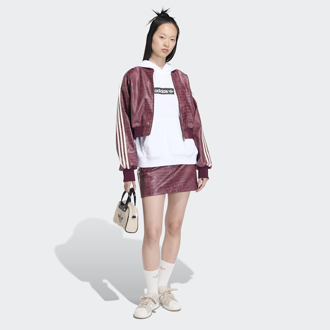 adidas Originals Superstar Pleather Jacket czerwony 93397 4