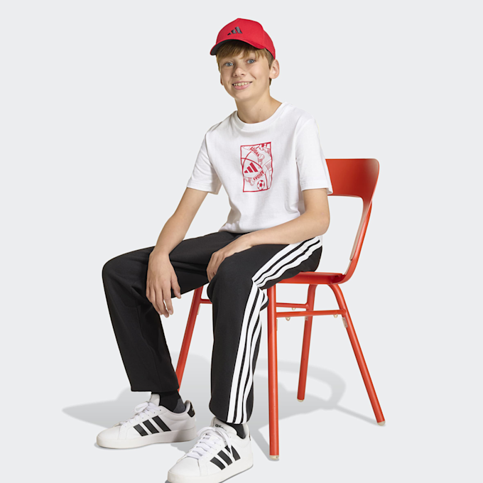 adidas Originals Football Tee branco 93394 5