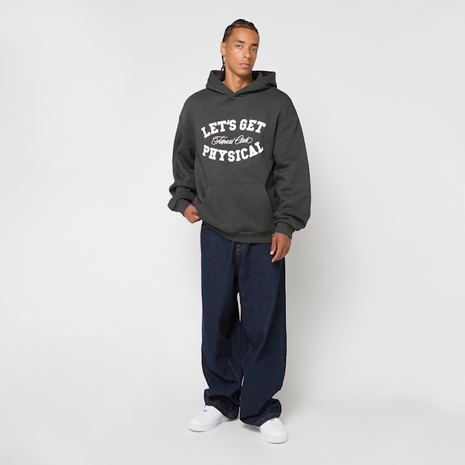 Mister Tee Let's Get Physical Fluffy Hoody grijs 93440 4