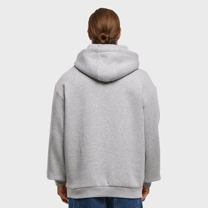 Mister Tee NYC College Letters Fluffy Hoody siva 93450 2