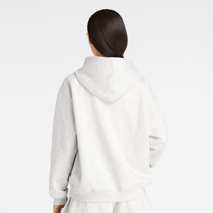 New Balance Linear Heritage Fleece Hoodie grigio 93532 2