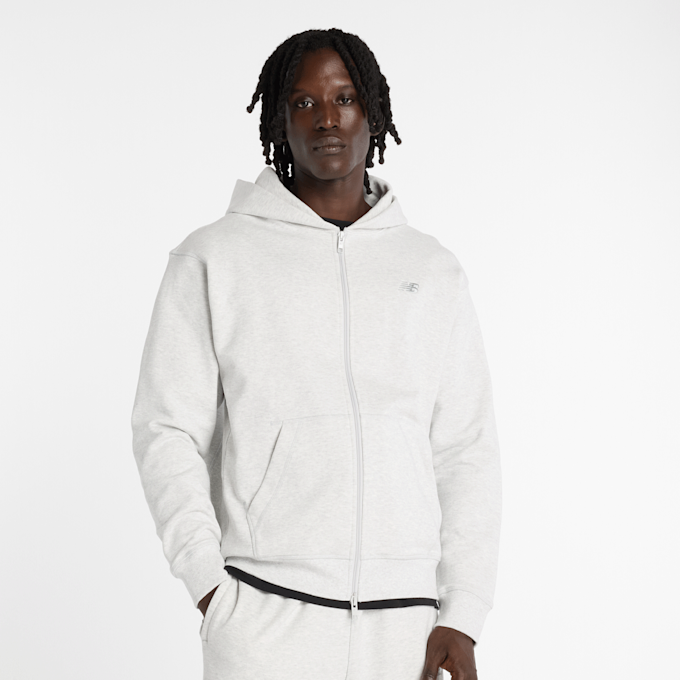 New Balance Athletics French Terry Full Zip grijs 93638 1